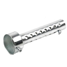 Motorcycle Exhaust Muffler with Adjustable Silencer Baffle Insert 35mm60mm Noise Reduction Universal Fit