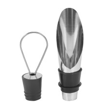 Rvs Wijn Stop Schenker Metalen Wijn Gieten Afvoer Bar Thuis Wijn Set Wijn Stopper Champagne Stopper