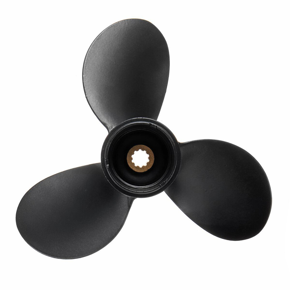 7 1/2 X 7 Outboard Propeller For Engine 4-6Hp 58110-91Jn0-019 Marine Propeller 10 Spline Tooth 3 Blades 6033105433545
