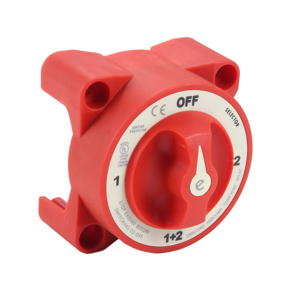32V 350A Battery 4-Position Selector Marine Boat Battery Selector Disconnect For Marine Boat 6032229900407