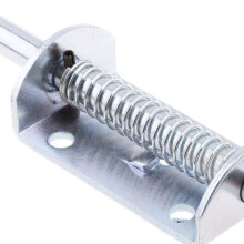 Metal Lock Bolt Federbelastete Verriegelung mit Griff Heavy Duty für Gate Shed Door Heckklappenanhänger Garage