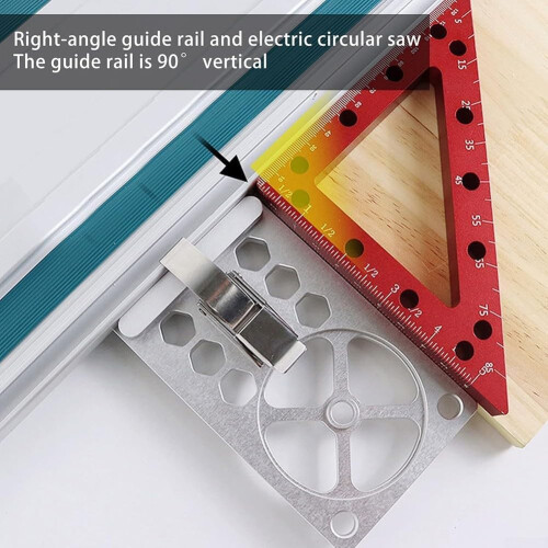Track Saw Square Smart Design 260mm With Safety Features For Precision Woodworking Projects 2