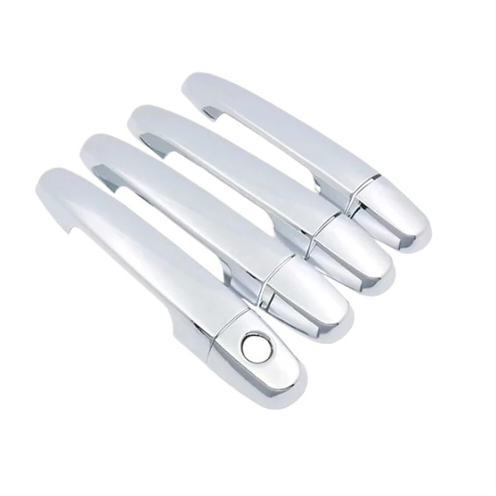 Exterior Door Handle Covers For Toyota Highlander Mk1 Xu20 20012007, Decorative Caps Car Styling Accessories Outer Handle Side Door 1 Keyhole 4 Door 9382693675163