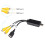 For Android System USB Interface to RCA Video Out Adapter Car Radio Multimedia Player Video AV Output Connect 2