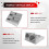 4st Magnesium Pennvässare Survival Multi-Function Magnesium Legering Survival Pennvässare 4