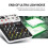 Debra V4 Audio Interface Mixing Console  USB Record PC 48V Phantom Power Delay 4 Channels USB Audio Mixer EU-Kontakt 7