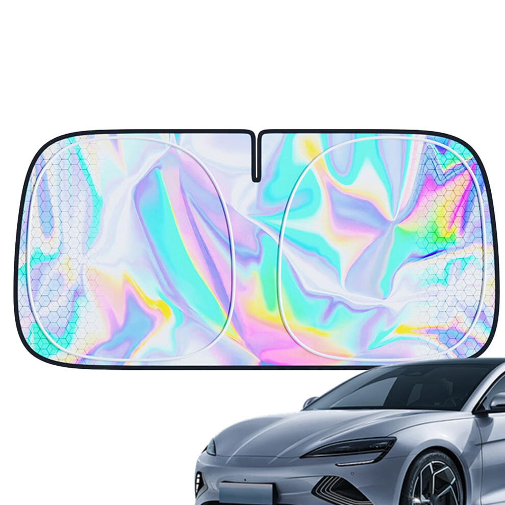 Windshield Sunshade Front Windshield Shade Automotive Interior Protector Uv Blocking Car Sunshade For Summer Driving 9347817988987