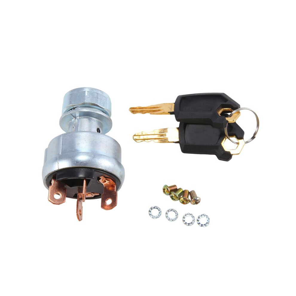 Ignition 4 Wire With 2 Keys 9G-7641 9G7641 For Cat Excavator 229 306 320 330 322 375 Excavator Parts Silver 6031190062329