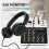 Debra V4 Audio Interface Mixing Console  USB Record PC 48V Phantom Power Delay 4 Channels USB Audio Mixer EU-Kontakt 2