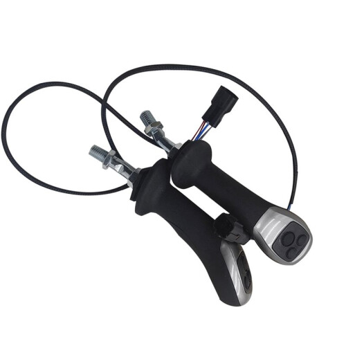 Wheel Excavator Conversion Clipper Grab Iron Joystick Handle Triple Push Button  Valve Handle 1