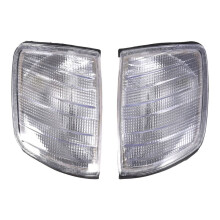 SamochóD L + R BiałE śWiatłA NarożNe WłąCz śWiatłA Sygnalizacyjne dla Mercedesa W124 Klasy E Sedan 1985-95 1248260043 1248260143