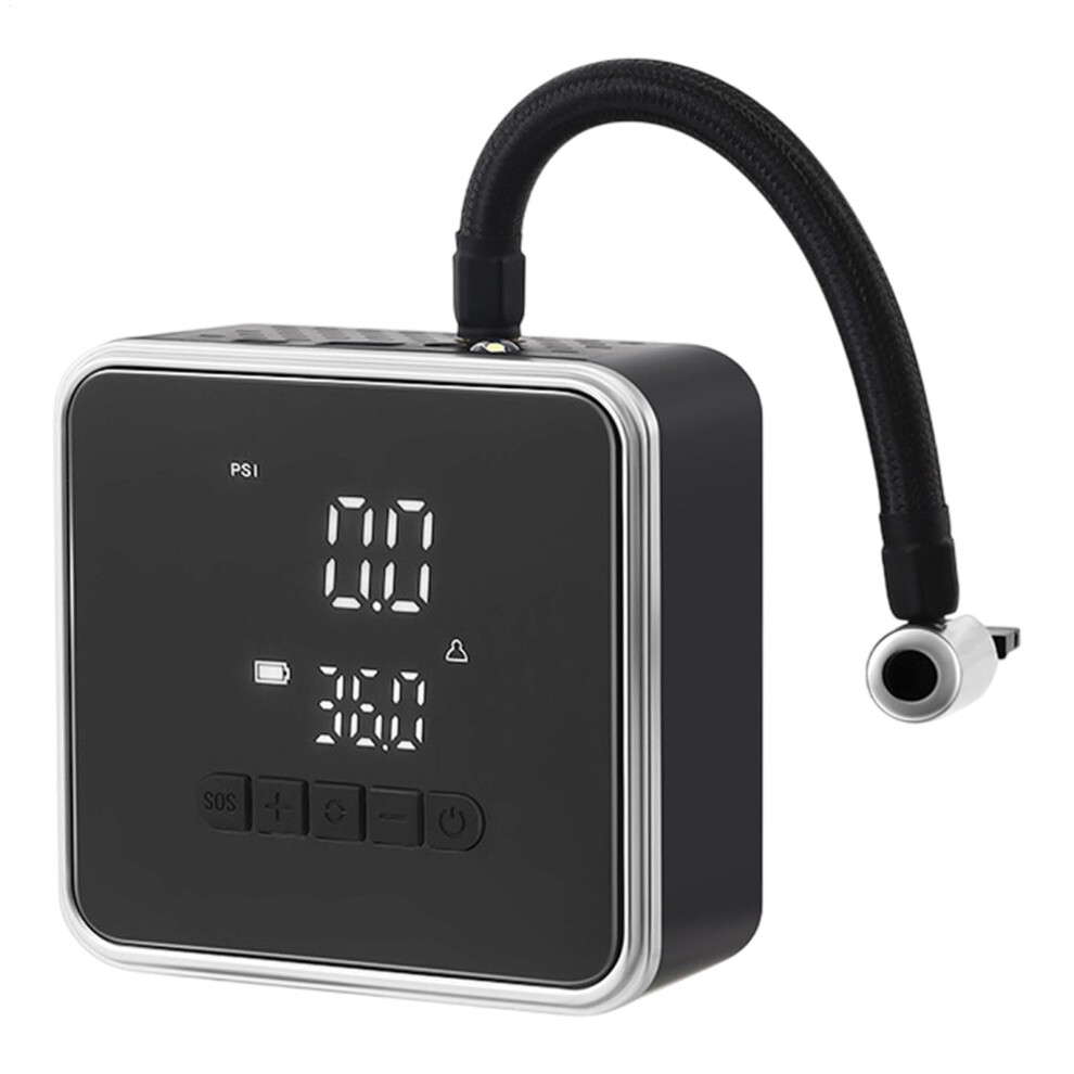 Portable Tire Inflator, Wireless Air Pump Digital Display Automatic Cordless Tire Inflator For Women, Men 9382693675408
