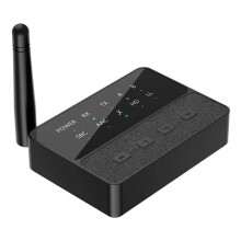 2-I-1  5.3 Audio Transmitter Receiver HD Low Latency 3,5 mm AUX Trådlös Adapter för TV PC Bilhögtalare