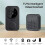 Tuya  Home Sonnette Caméra WIFI Sans Fil Sonnette  AC Batterie Alimenté Caméra Bell  Life Sonnette Caméra, B 2