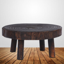 Rustieke Decoratieve Ronde Houten Voetstuk Plant Pot Riser Plant Stand Potplanten Plank voor Binnen Buiten Home Decor A