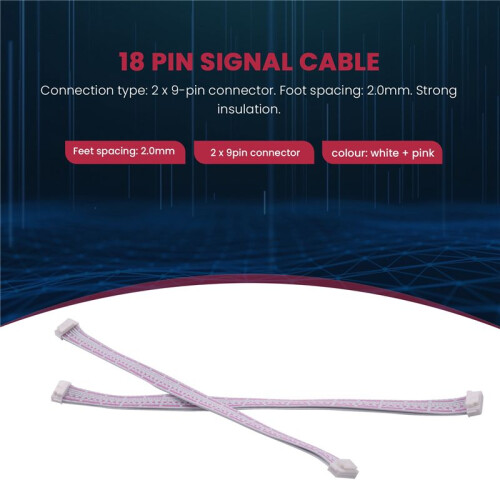 10Pcs/Set 18 Pin Signal Data Ribbon Cable for Bitmain  S9 S7  + ++ K5 R4 30cm 2