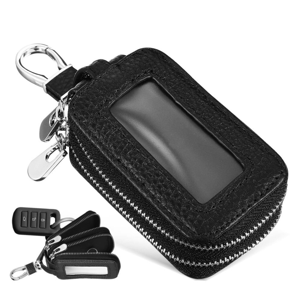 Car Key Accessories Key Fob Bag Key Chain Protection Car Key Case Key Bag For Car Keys Zip Key Case 9382693675507