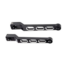 Gear Lever Motorcycle Gear Lever Gear Heel Cap Shifter Peg Universal for Harley XL883 1200XL X48 Electra for Road Street Glide Black/Silver