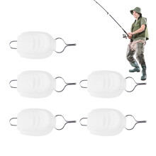 Fishing Clip Buckle, ABS Plastic, 1.34 Inch, Holder Stopper For Secure Attachment, Lightweight Durable Tackle Gear
