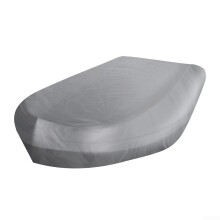 Inflatable Boat Cover 210D Oxford Cloth Waterproof Sunproof Adjustable Drawstring Fits 380X200X46 Cm