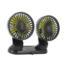 USB Powered Car Fan Astronaut Pen Holder USB Fans Enamel Shell Large Dashboard Fan Car Fan with 3 Speeds USB Fan Car Fan Motor