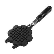 Doppelseitige Waffelpfanne, Blume, Herzform,
