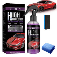 Car Spray 3 in 1 Protection Quick Car Coating Spray, Ceramic Coating Spray (1)