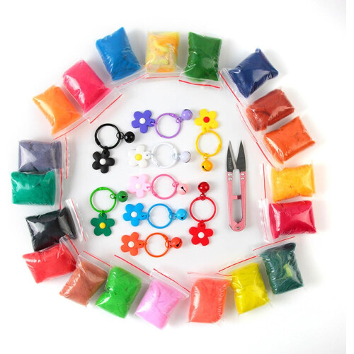 36/48 Color Needle Felting Starter Kits for Handmade Craft Tools 1