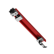 Adjustable Guide Rails Aluminum Alloy Saw Guide Rail 240x30x46mm Double Locking For Engraving Lumber