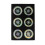 EMF-Schutzaufkleber für Handys & Computer, 6er-Pack Silber 1