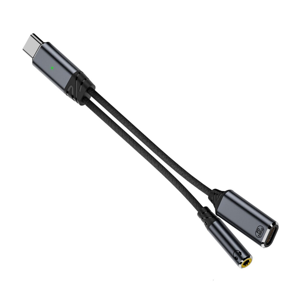 Type C To 3.5Mm Headphone Adapter Pd100w Charging Cable For Smartphones And Tablets With Hifi Auditory Cord 9189345341908