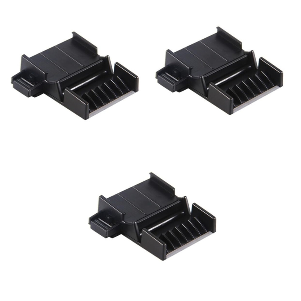 3pcs Hair Clipper Guards Set with Multiple Length Options Fits Standard Clippers Durable Barber Accessory