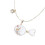 Genuine Pearls Fish Design Necklace Adorned-Catch the tail 1