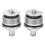 2 Pcs Metal Front Shock Absorber Preload Fork Cap for CB400 Silver 2