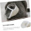 Antibite Breathable Cat Muzzle Eye Cover For Pets, Adjustable Circumference, Lightweight Bite Prevention 2