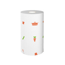 Panos de prato de poliéster para uso doméstico, materiais biodegradáveis, multifuncionais, toalhas de papel para cozinha, de uso único,
