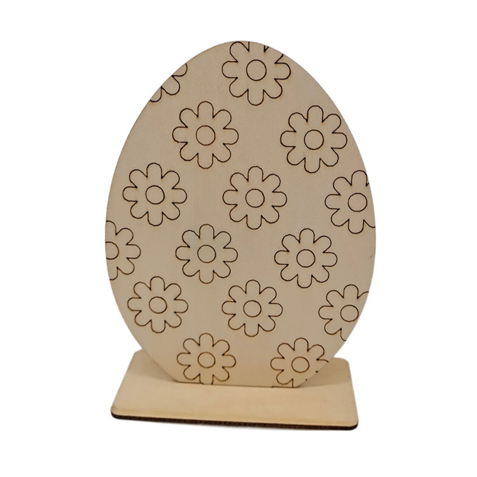 Fleurs en bois, grand modèle, 20 pièces | 95593