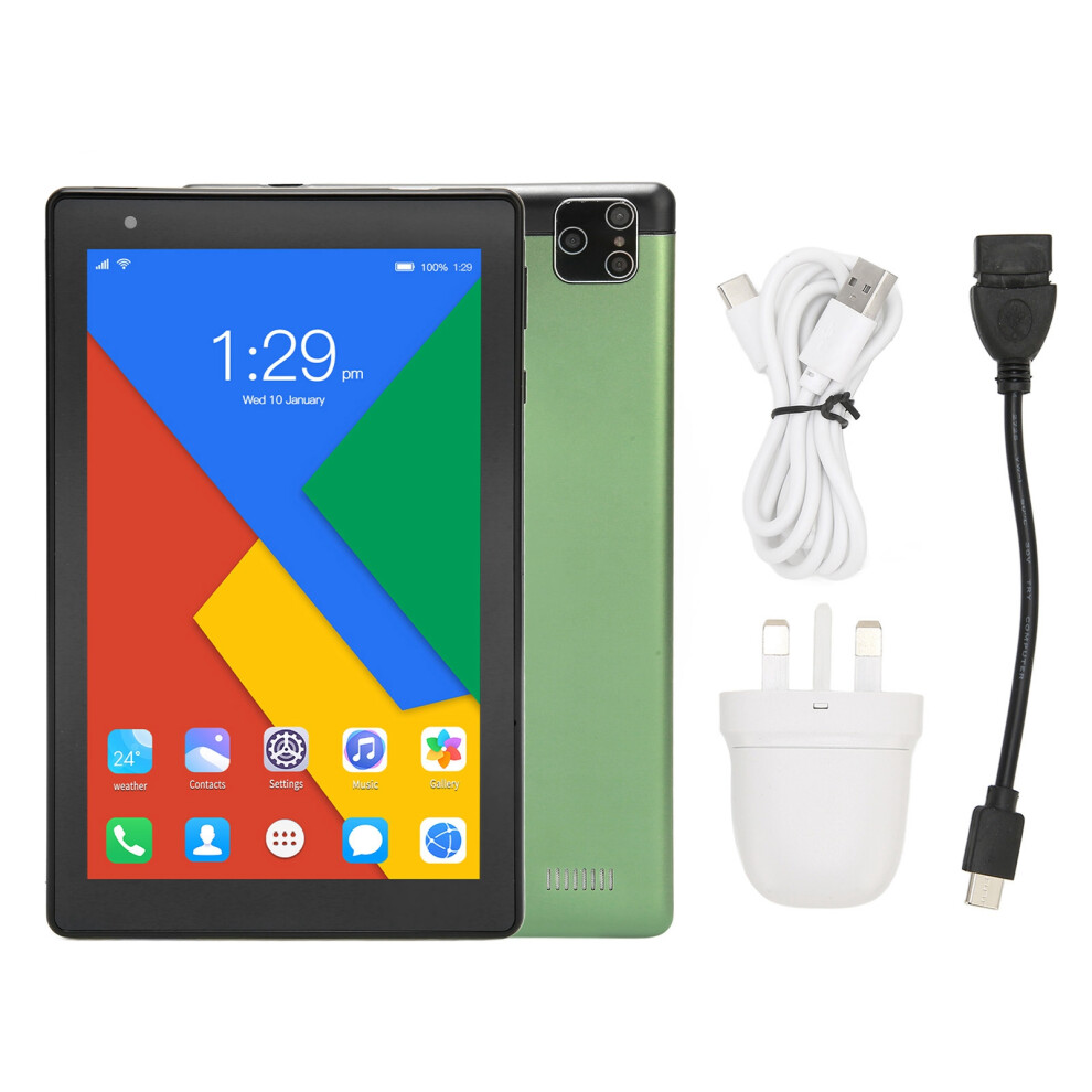 Backlit Keyboard Android Tablet 8 Inch Ips Hd Display Quad Core Processor Smooth Touch Low Technology Adjustable Brightness Fast Image Blue/Light 9191629782574