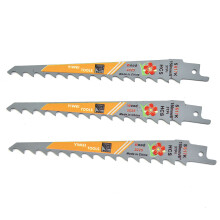 3-teilige Säbelsägeblätter 150 mm 6 Zoll 3 TPI HCS-Sägeblätter zum Schneiden von Holz Schneidesäge S617k für. Bosch
