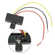 Tillbehör till elektrisk spruta Regulator 12V justering Vattenpump Hastighetsbrytare Regulator DC Reflux pump Positioneringsdel