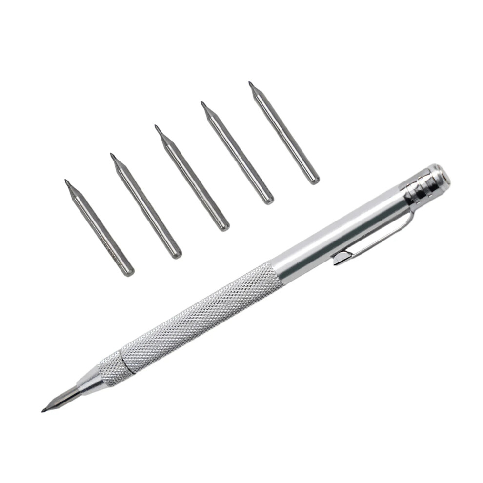 Carbide Tip Scriber Engraving Pen For Engraving Metal Sheet Stainless Steel Ceramic Glass Replacement Marking Tip 6935161472561