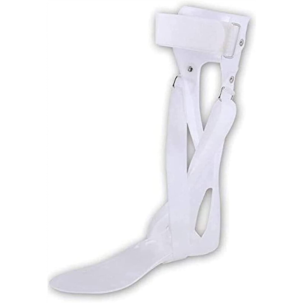 Foot lifter orthosis, straightening iron, adjustable straps, support protection (Color: B, Size: L)