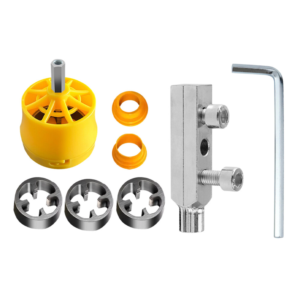 Faucet Angle Valve Wire Extractor With Pvc Pipe Threader Kit Electric Die For Efficient Pipe Removal Plumbing Power Tools 6935161427776