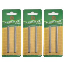 3Box (6 Stück) 82 mm MKA Reversible Elektrischer Hobelmesser Messer Holzbearbeitungsmaschinenteile Schneidehobelwerkzeug
