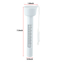 Draagbaar zwembad Drijvende thermometer 0-50C Fontein Spa Thermometer Zwembad Temperatuurmeters Zwembadaccessoires