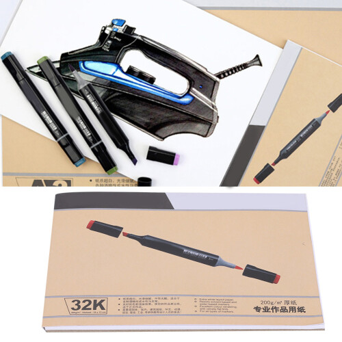 Marker Pad Zeichenpapier Notizbuch Aquarell