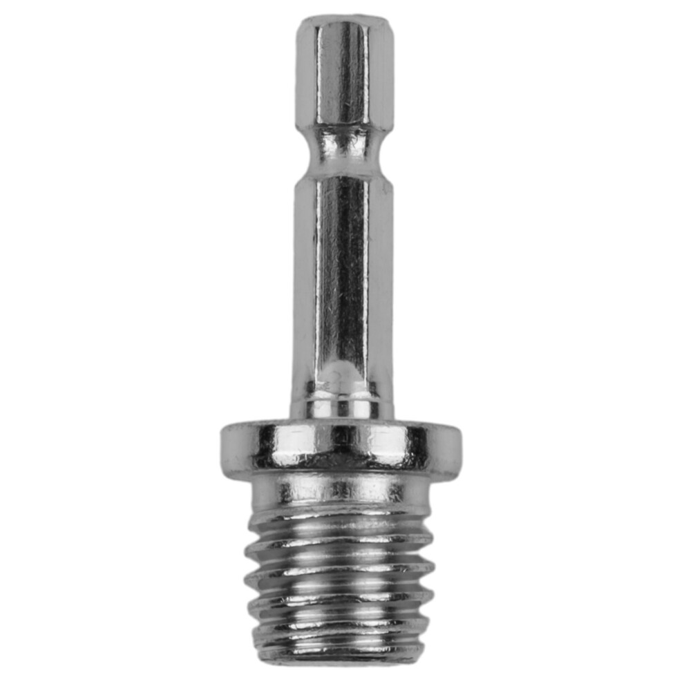 Hex Shank Drill Adapter M14- Screw Thread Connecting Rod Angle Mill Handle Polishing Grinder Power Tools Accessories 6935161426120