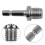 Hex Shank Drill Adapter M14- Screw Thread Connecting Rod Angle Mill Handle Polishing Grinder Power Tools Accessories 5