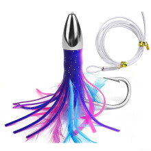 5 9inch Offshore Fishing Trolling Skirt Lure (E) Model E Compatible Deep Water Skirt Lure