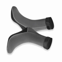 3mm Neoprene Diving Socks for Swimming, Snorkeling & Surfing - Black/Grey